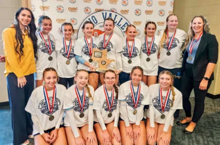 Cougars bring home 1st OVAC volleyball title in 10 years